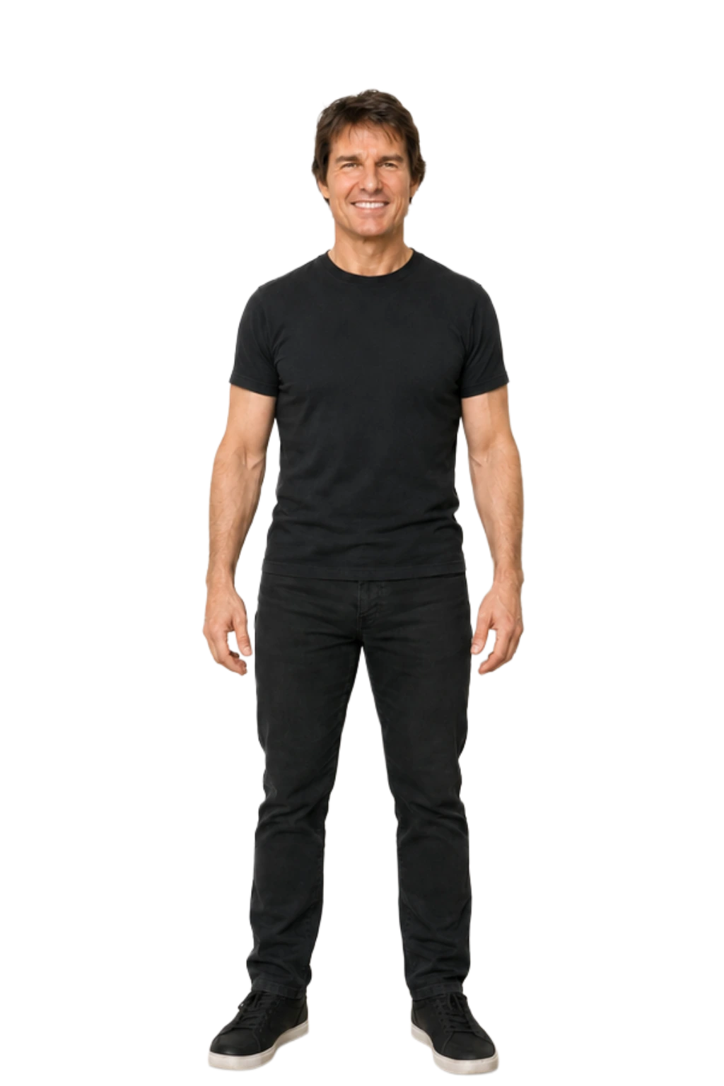 Celebrity-inspired comparison figure