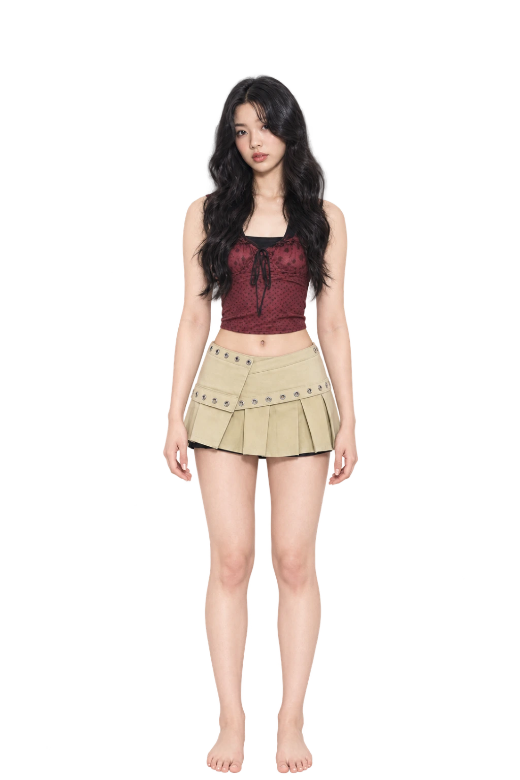 Yoonchae Jeung full-body height-comparison figure