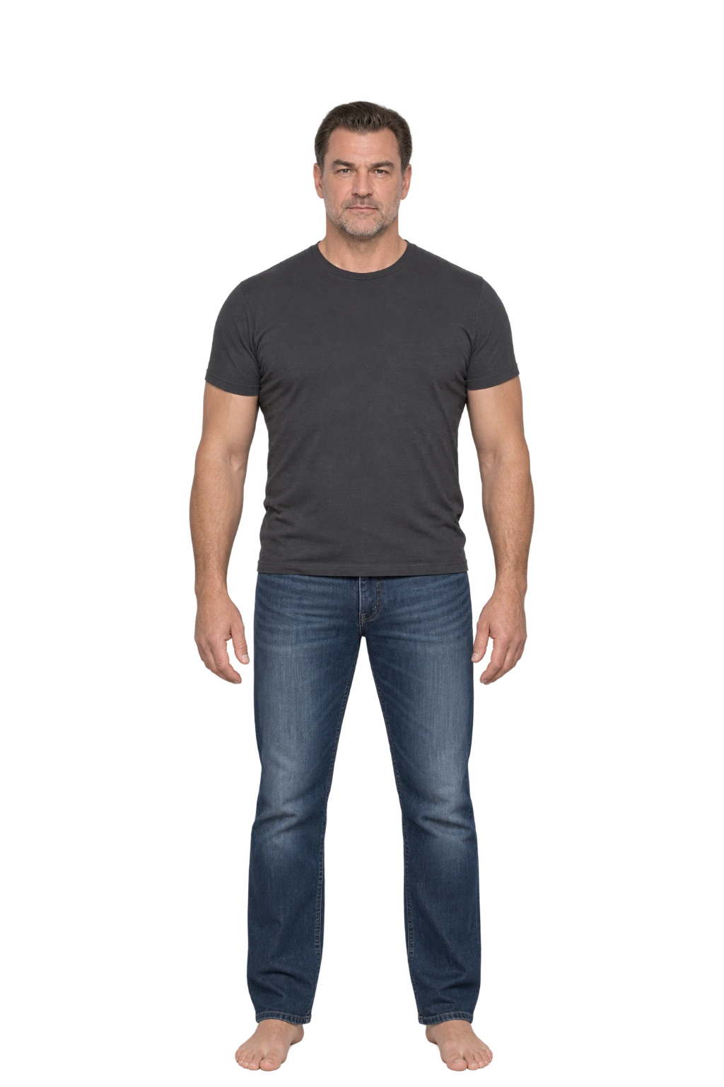 Ray Stevenson full-body height-comparison figure
